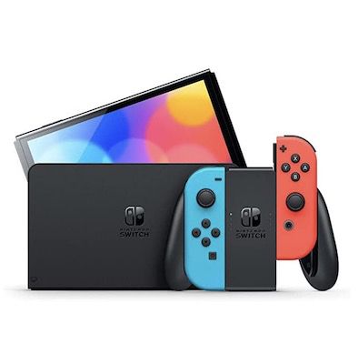 Nintendo Switch OLED in Neon-Rot-Blau oder Weiß für 315€ (statt 330€)
