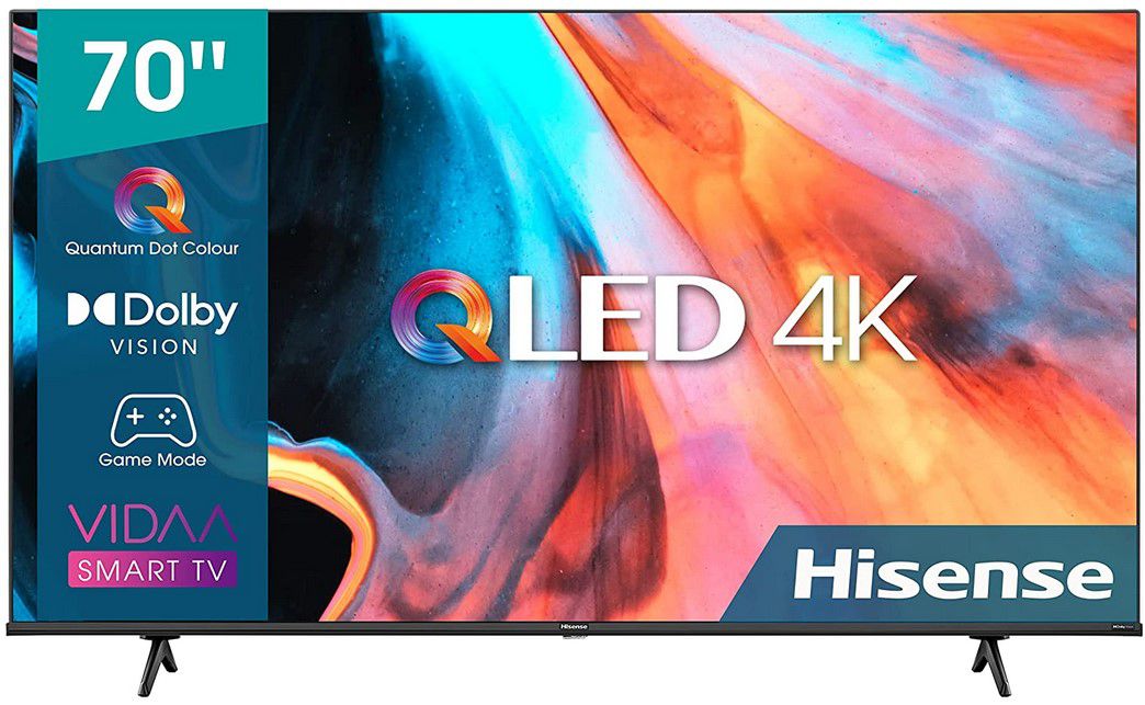 Hisense 70E7HQ 70Zoll UHD QLED smart TV für 699€ (statt 774€) Cashback möglich
