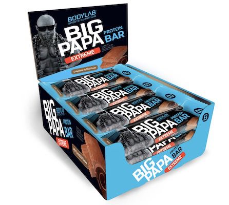 12er Pack BIG PAPA 50% Protein Bar Extreme Riegel für 28,89€ (statt 40€)