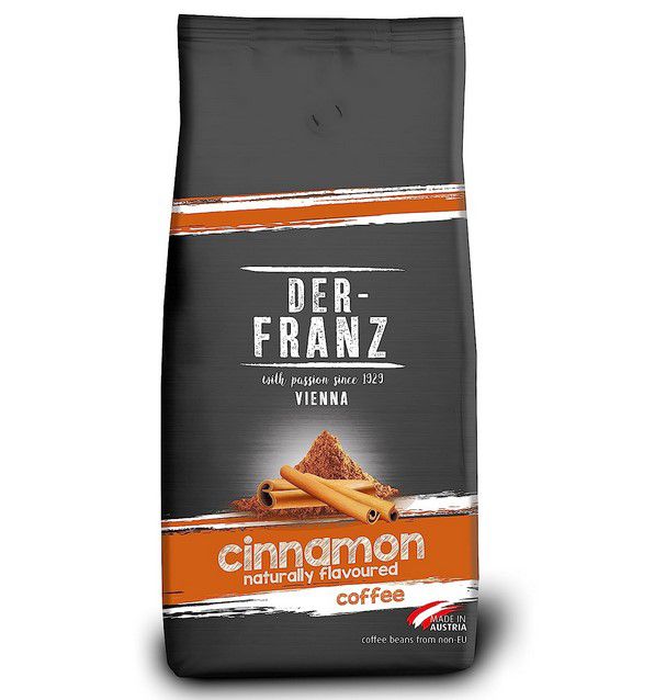 Der Franz 1kg Bohnenkaffe Zimt aromatisiert für 12,20€ (statt 18€)