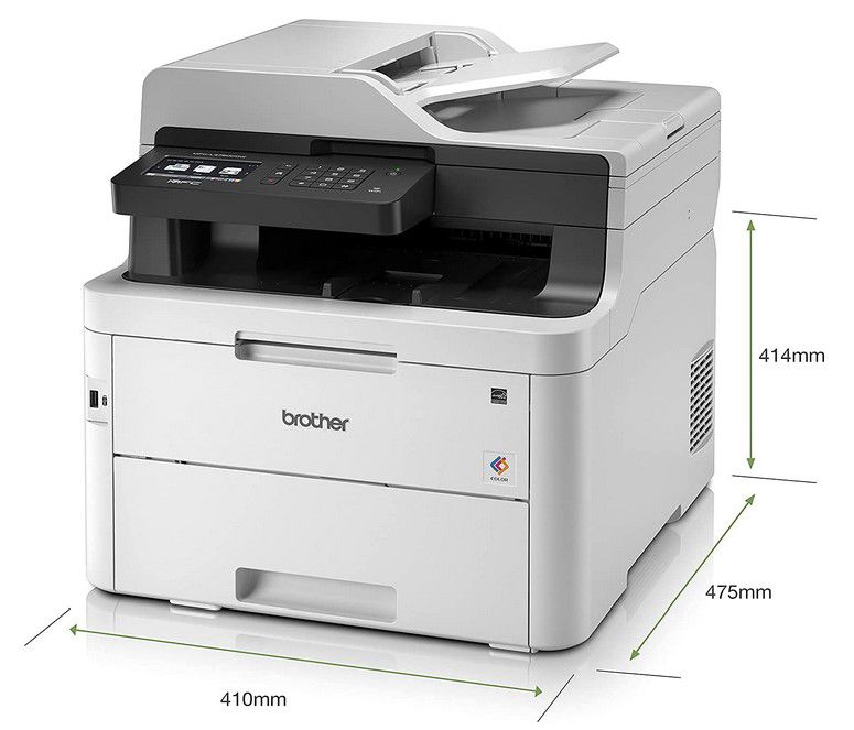 BROTHER MFC L3750CDW A4 Farblaser, Drucker, Kopierer, Fax für 361€ (statt 405€)