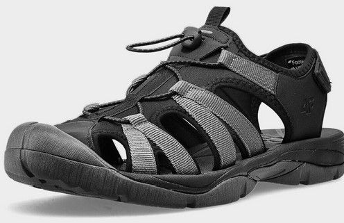 4F 25S graue Herrensandalen für je 39,96€ (statt 47€)