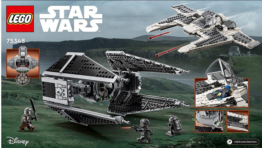 LEGO Star Wars 75348 Mandalorianischer Fighter 957 Teile für 64,35€ (statt 70€)