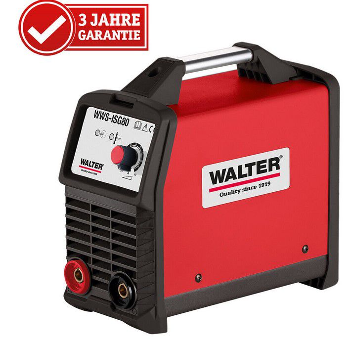 WALTER tragbares Inverter WIG Schweißgerät für 42,66€ (statt 90€)