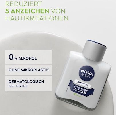 100ml NIVEA MEN Sensitive After Shave Balsam für 3,19€ (statt 6€)