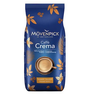 4kg Mövenpick Caffè Crema Bohnen für 45,78€ (statt 60€)