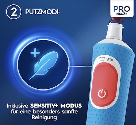 Oral B Kids Spiderman Elektrische Zahnbürste für 22,90€ (statt 26€)