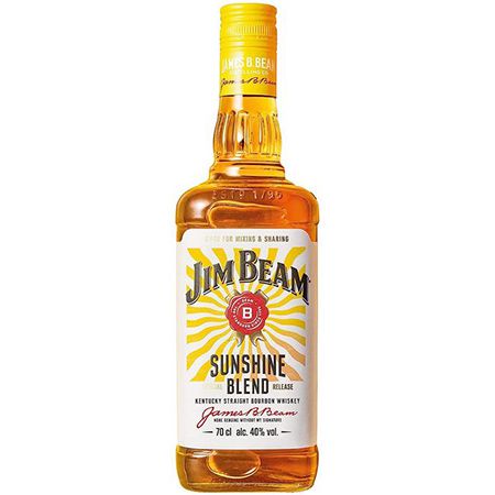 Jim Beam Sunshine mit Karamellnoten, 40% Vol., 700ml für 12,56€ (statt 15€)