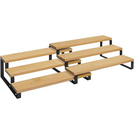 2er Set Songmics Küchenregale aus Bambus mit je 3 Ablagen für 16,99€ (statt 25€)