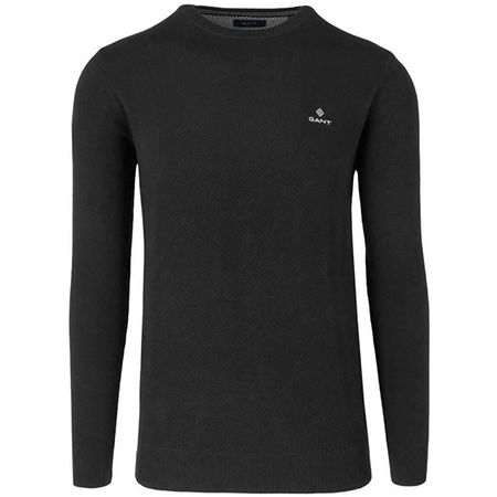 GANT Piqué Sweater in Grau für 55,99€ (statt 80€)