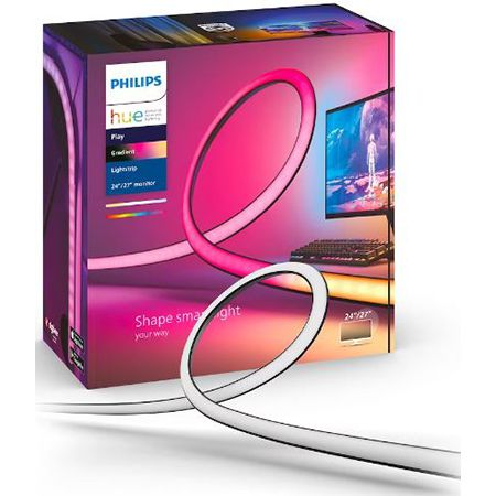 Philips Hue Play Gradient PC Lightstrip 24/27” für 79,99€ (statt 130€)