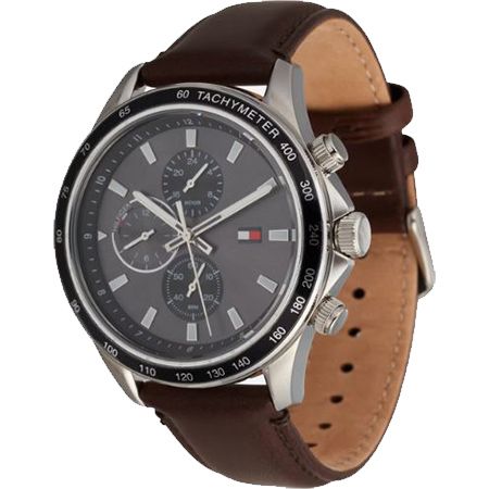 Tommy Hilfiger Herrenuhr mit Lederarmband für 106,62€ (statt 130€)