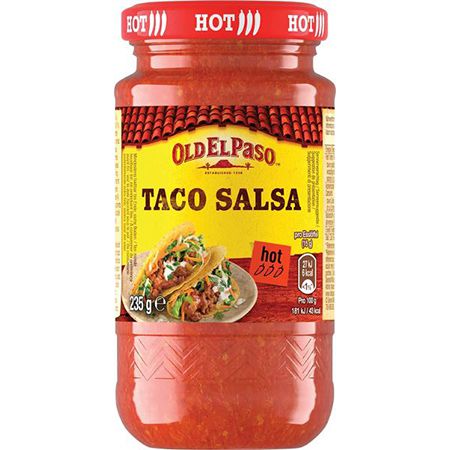 4x Old El Paso Tortilla Taco Salsa Hot, 235g ab 8,84€ (statt 11€)