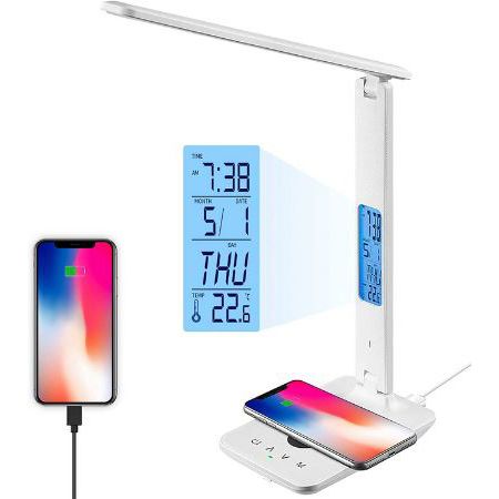 Ximi-V LED Schreibtischlampe + QI-Ladegerät für 14,99€ (statt 30€)