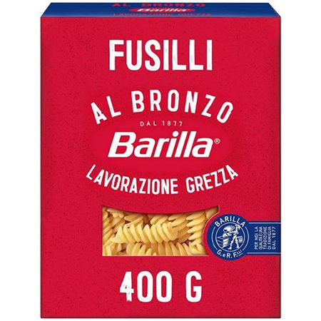 Barilla Pasta Al Bronzo Fusilli, 400g ab 1,80€ (statt 2,35€)