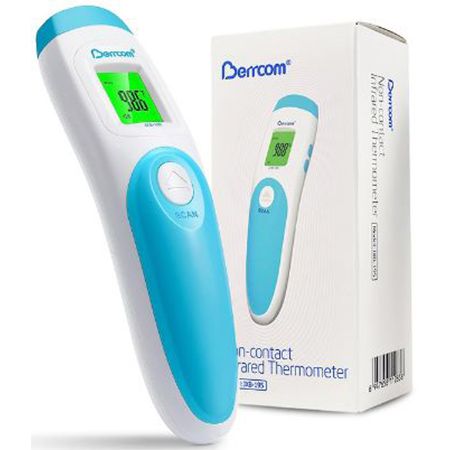 Berrcom Infrarot Fieberthermometer mit Fieberalarm für 8,99€ (statt 18€)