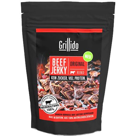 Grillido mit 30% Rabatt auf ALLES   z.B. 5er Pack Beef Jerky für 14,35€ (statt 20€)