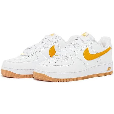 Nike Air Force 1 Low QS Waterproof University Gold für 105€ (statt 149€)