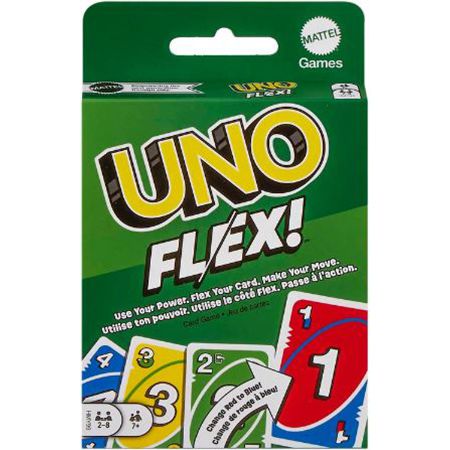 Mattel Games UNO Flex Kartenspiel mit Flex-Karten für 6,75€ (statt 11€)
