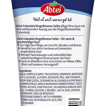 Abtei Calendula Ringelblumen Salbe, 100ml ab 1,99€ (statt 4€)