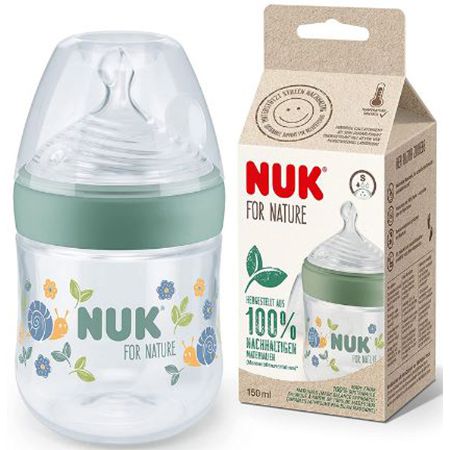 NUK for Nature Babyflasche, 150ml für 5,49€ (statt 12€)
