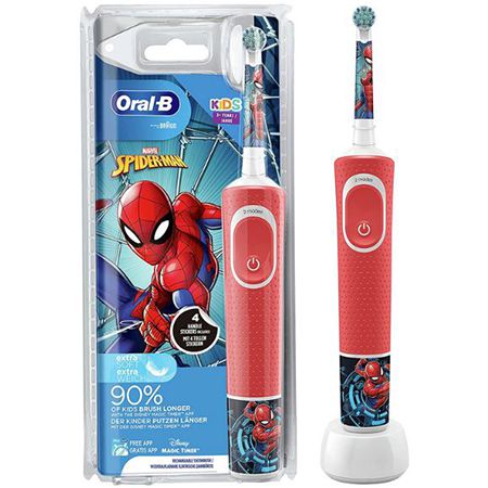 Oral-B Kids Spiderman Elektrische Zahnbürste für 15,99€ (statt 24€)