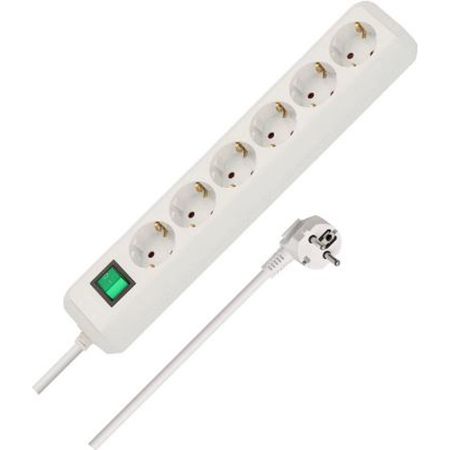 Brennenstuhl 6 Fach Eco Line Steckdosenleiste für 4,99€ (statt 9€)