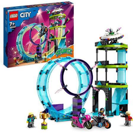 LEGO 60361 City Stuntz Ultimative Stuntfahrer Challenge für 29,99€ (statt 60€)