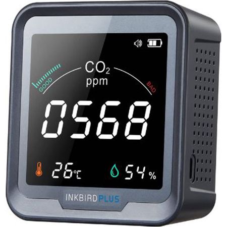 Inkbird PTH 9C Raumluftmessgerät mit Alarm für 41,99€ (statt 70€)