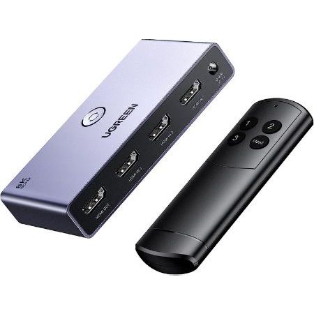 📺 UGREEN 3-in-1 HDMI 2.1 Switch mit Fernbedienung für 31,25€ (statt 46€) 📺 UGREEN 3-in-1 HDMI 2.1 Switch mit Fernbedienung für 31,25€ (statt 46€)