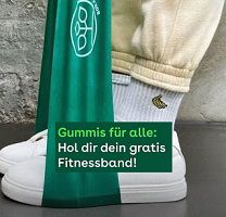 Kostenloses Fitnessband bei der AOK Bayern erhalten