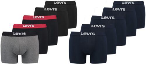 5er Levis Boxershort Solid Basic   3 Farben für 44,99€ (statt 60€)