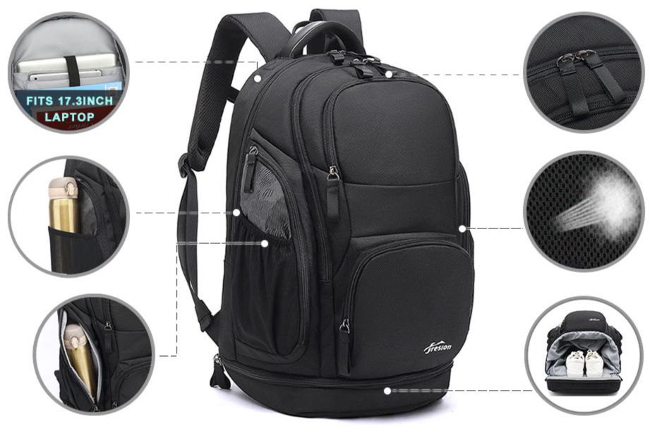 Mupack 45L Rucksack mit 15,6 Zoll Laptopfach für 22,38€ (statt 56€)