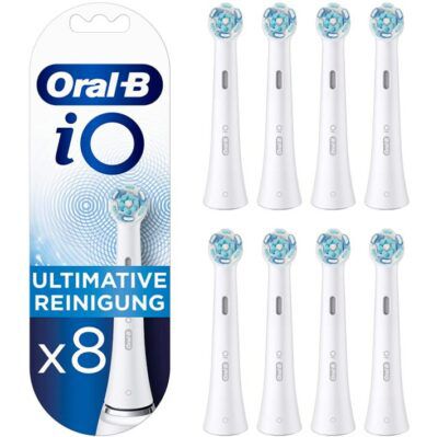 8er Oral B iO Ultimative Reinigung Aufsteckbürsten ab 29,44€ (statt 47€)