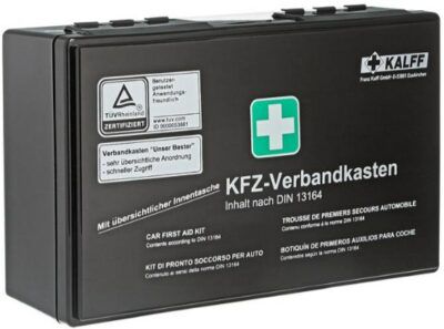 Kalff 1780 KFZ Verbandkasten nach neuer DIN ab 4,99€ (statt 15€)   Abholung