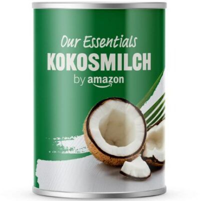 by Amazon Kokosmilch   400ml Dose mit 91% Kokosnussanteil für 1,19€