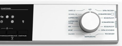 Sharp KD HHB8S7PW2 DE 8kg Wärmepumpentrockner für 378,99€ (statt 454€)