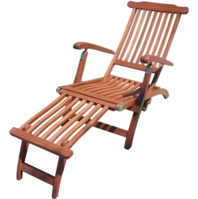 Deckchair Bibi Sonnenliege aus Eukalyptusholz ab 79,99€ (statt 107€)