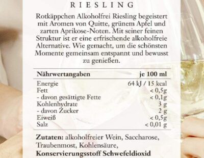 Rotkäppchen Wein Riesling Alkoholfrei (6 x 0.75 l) für 22,79€ (statt 27€)