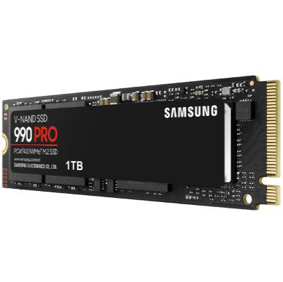 Samsung 990 PRO M.2 NVMe 1TB SSD für 89,90€ (statt 109€)
