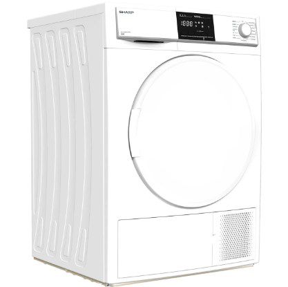 Sharp KD-HHB8S7PW2-DE 8kg Wärmepumpentrockner für 378,99€ (statt 454€)