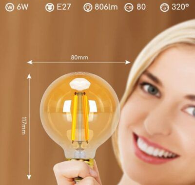 Aigostar Smart LED Wi Fi Lampe E27 für 6,75€ (statt 13€)