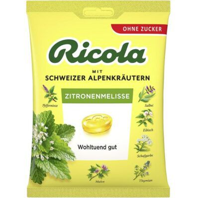 18er Pack Ricola Zitronenmelisse Kräuter-Bonbons je 75g für 25,19€ (statt 32€)