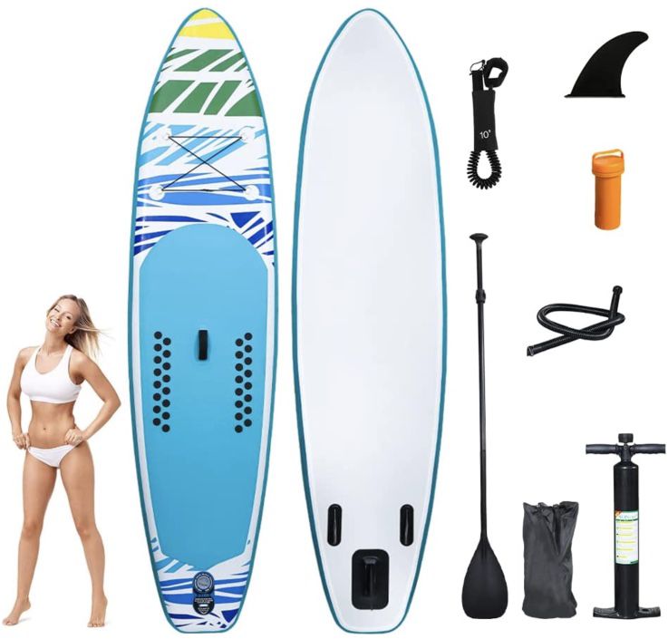 Cecaylie Stand Up Paddle Board (320cm) mit Zubehör für 129,93€ (statt 200€)