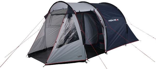 High Peak Napier 4 Tunnelzelt mit 3.000mm Wassersäule für 149€ (statt 199€)