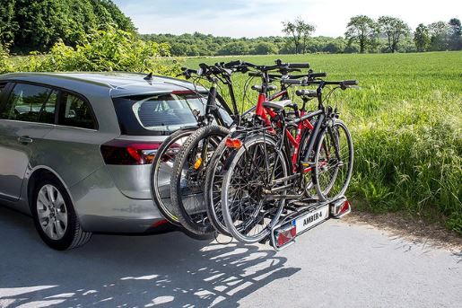 EUFAB Amber IV Fahrradträger für bis 4 Räder für 242,95€ (statt 289€)