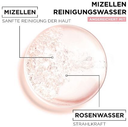 Garnier Mizellenwasser XXL mit Rosenwasser, 700ml ab 4,87€ (statt 6€)