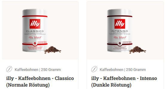 Cafori: 25% Rabatt auf illy Kaffee   Ab 50€ Versandkostenfrei