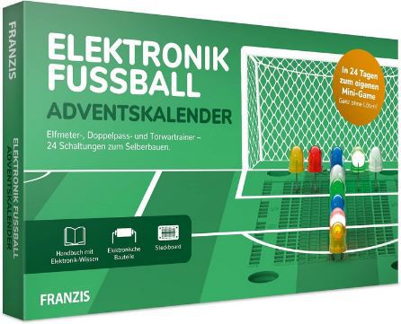 Franzis Elektronik Fussball Adventskalender für 7,59€ (statt 24€)