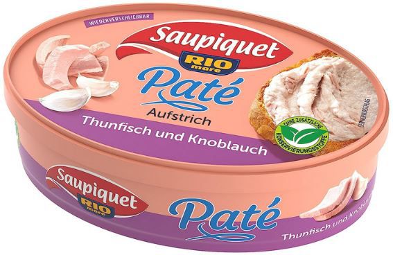 Saupiquet Rio Mare Thunfisch Brotaufstrich, 115g ab 2,55€ (statt 3,60€)